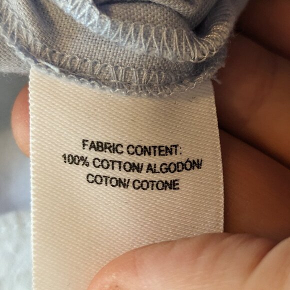 Derek Lam 10 Crosby Light Blue Striped Blouse Asymmetric Keyhole Ruffle Size 4 - Picture 10 of 11